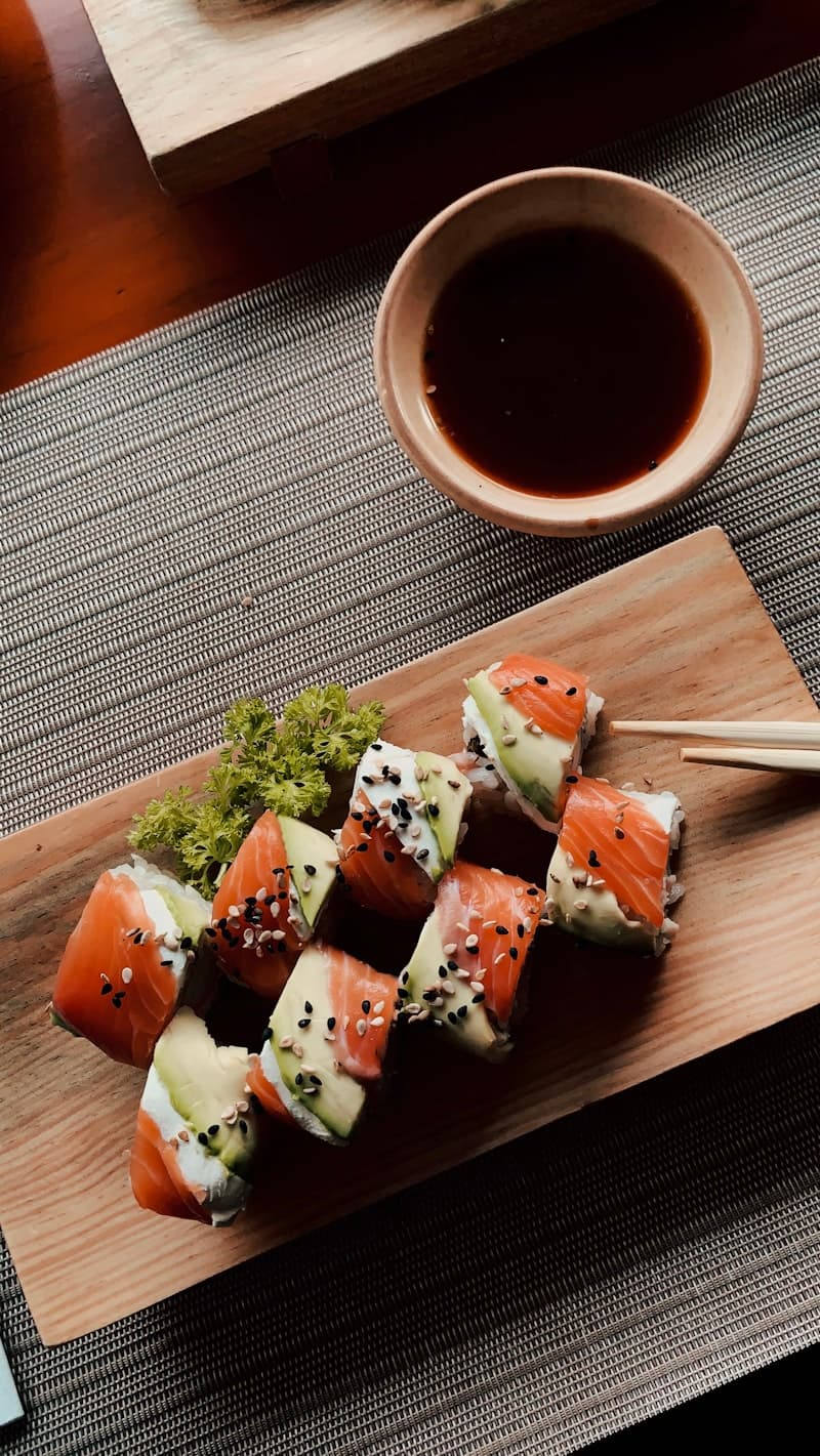 Plateau de sashimi et nigiri Lbehja